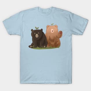 Cute bears illustration T-Shirt